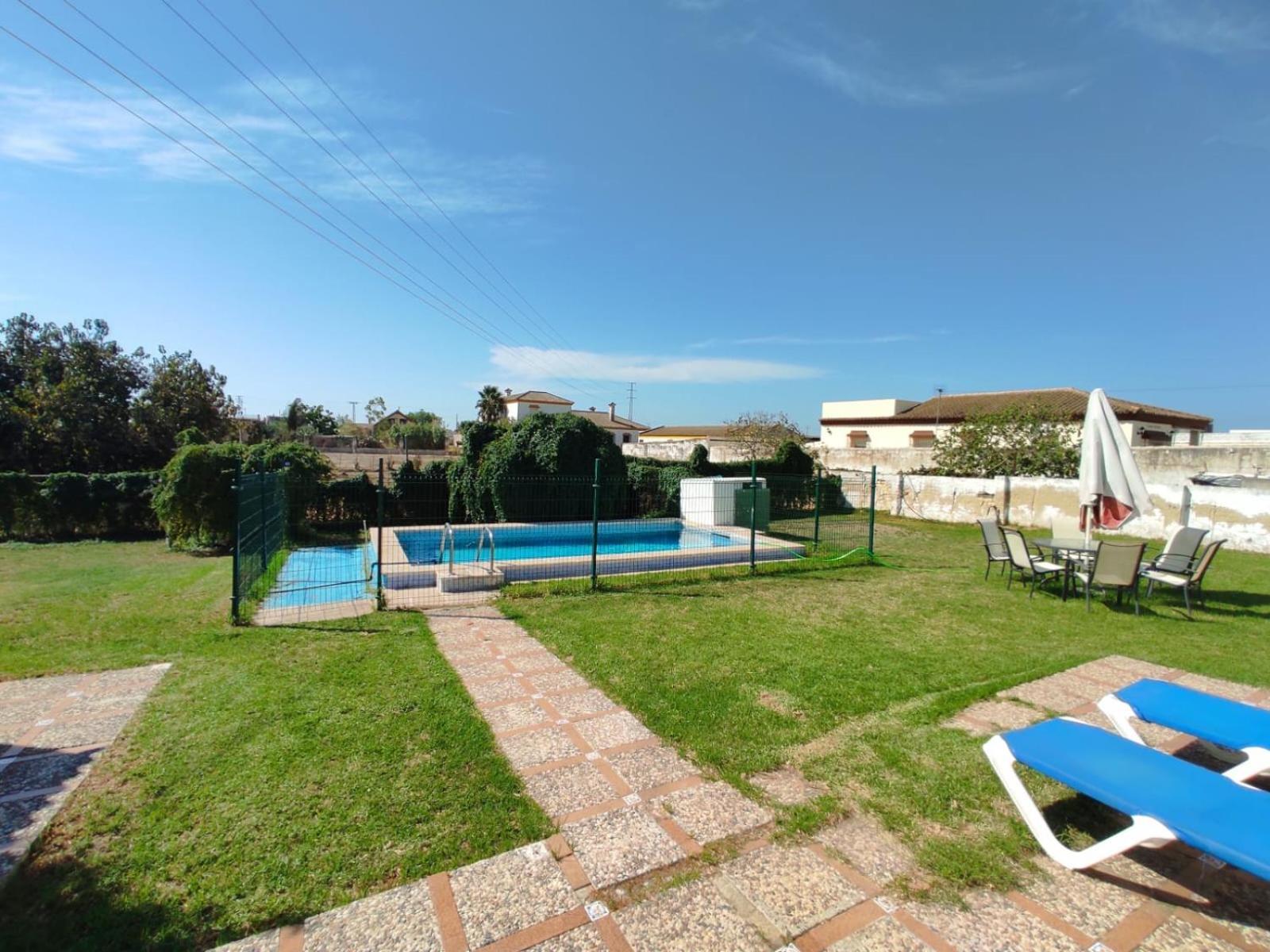 Casa Rural Con Piscina Verdugo El Puerto de Santa María Exterior foto